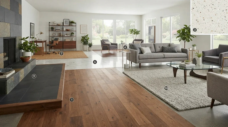 10 Best Flooring Options for Your Living Room (2026 Guide)