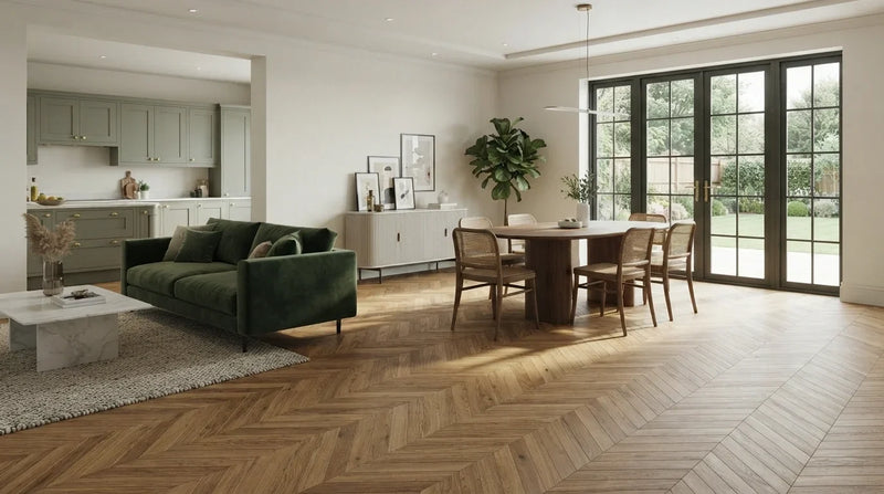 Chevron Flooring Trends in 2026: Why UK Homeowners Are Choosing Chevron Designs