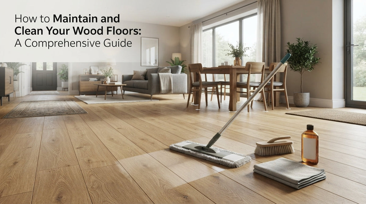How to Maintain and Clean Your Wood Floors: A Comprehensive Guide