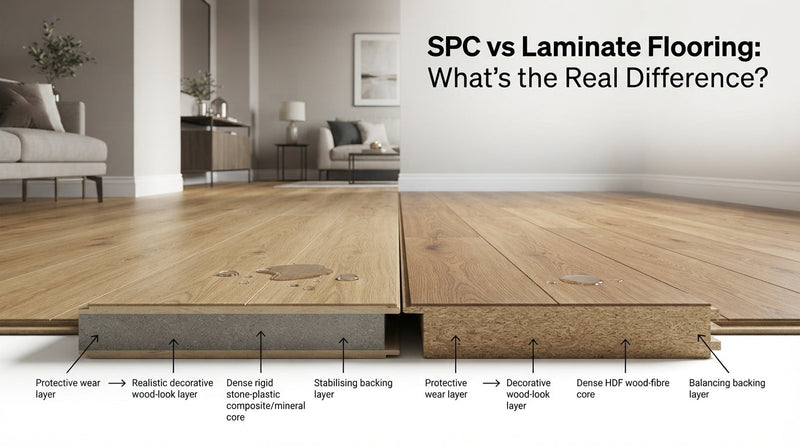 SPC vs Laminate Flooring: What’s the Real Difference?