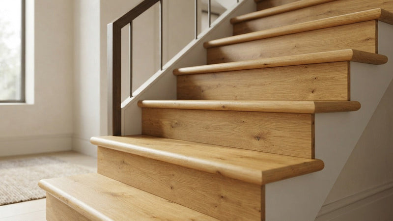 Solid Oak Stair Nosings: A Complete Guide to Choosing the Right Finish