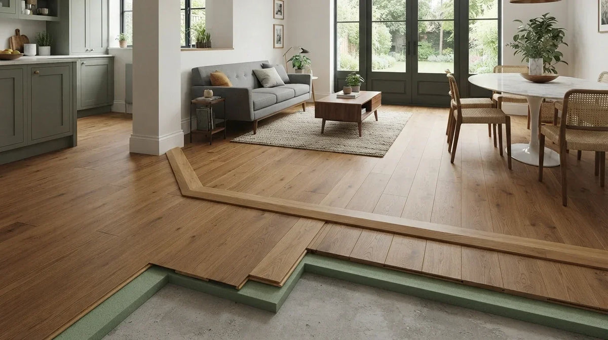 The Ultimate Flooring Finishing Guide: From the Underlay to Beautiful Solid Oak Thresholds