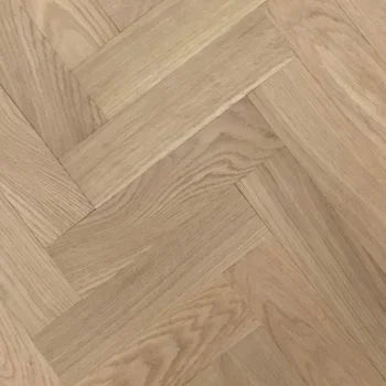 Solid Oak Parquet Rustic Unfinished Square Edged