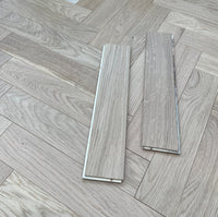 Invisible Oak Light Brushed Lacquered 3/10x90x450