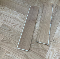Natural Oak  Brushed Matt Lacquered 3/10x90x450