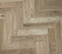 Natural Oak  Brushed Matt Lacquered 3/10x90x450