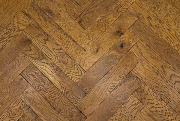 Golden Oak  Brushed Matt Lacquered 3/10x90x450