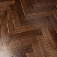 American Black Walnut Parquet UV Lacquered 3/14x125x600