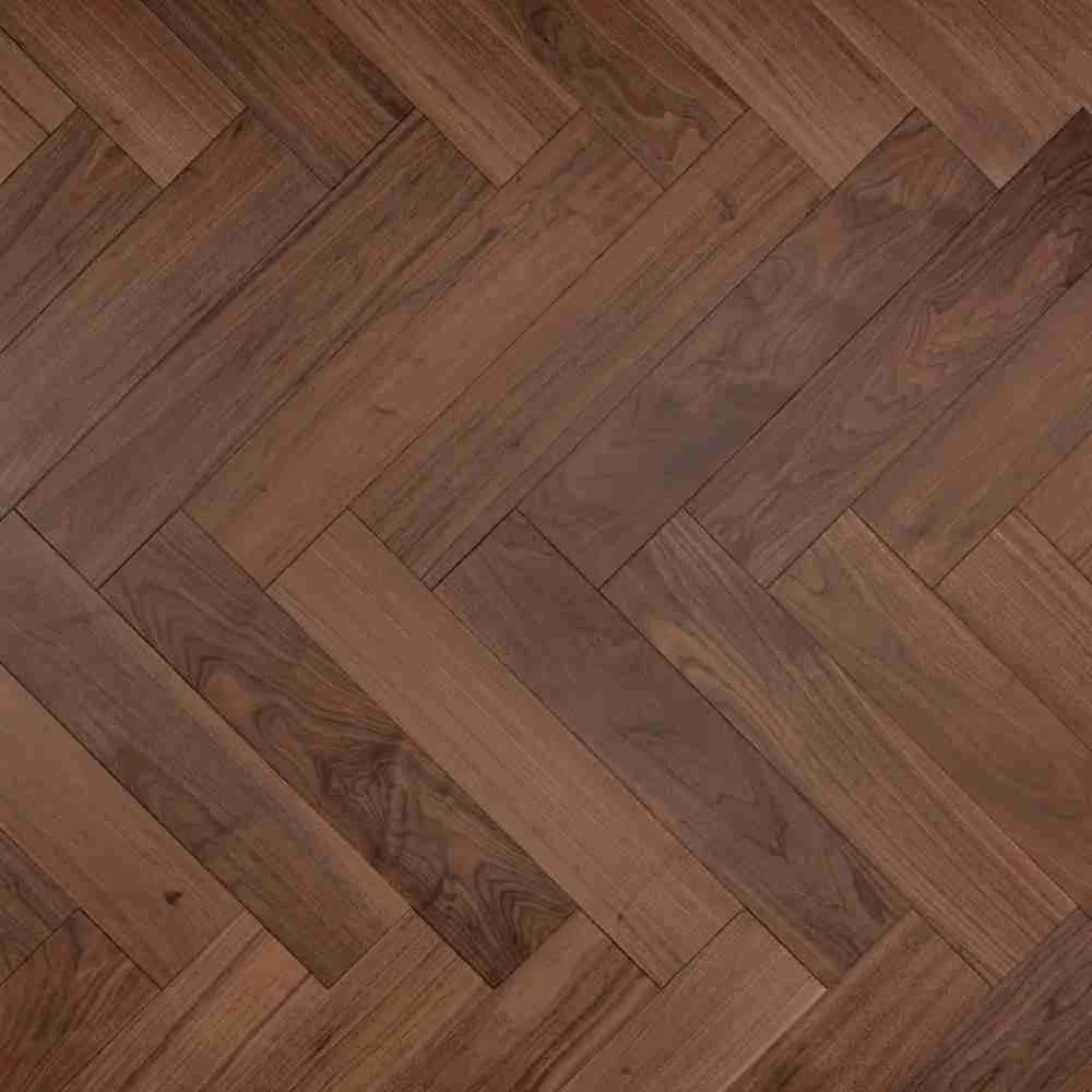 Premium American Black Walnut UV oiled parquet flooring