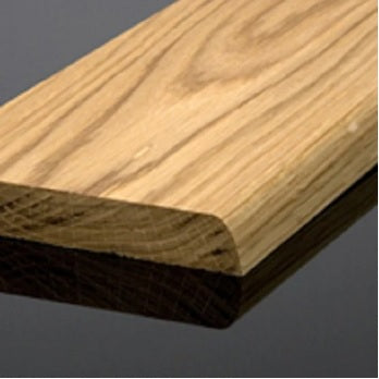 Unfinished Bull Nose Solid Oak Skirting
