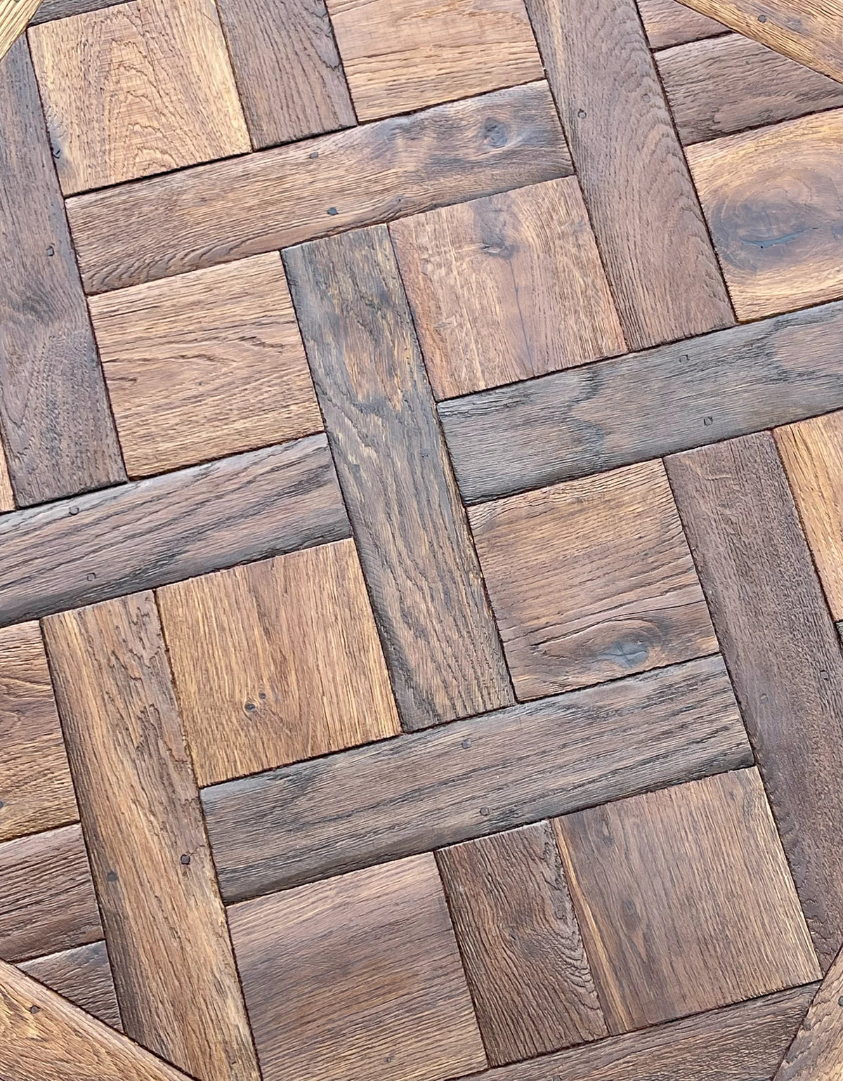 Versailles Burnt Charion  Tumbled Distressed & Oiled 4/16x800x800