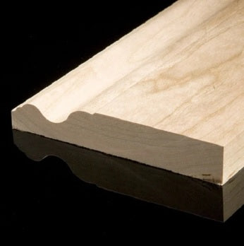 Unfinished Georgian Ogee Solid Oak Skirting