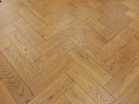 Solid Oak Golden Smoked Brushed & UV Oiled 90x18x300