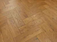 Solid Oak Golden Smoked Brushed & UV Oiled 90x18x300