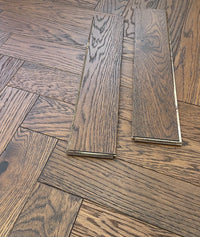 Brandy Oak  Brushed Matt Lacquered 3/10x90x450