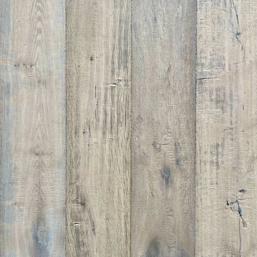 Reclaimed Look Brushed Handscraped & UNFINISHED 4/20x260x2200