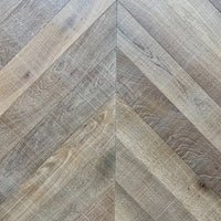 Luxury Champagne Chevron Bandsawn Brushed & Oiled 4/16x90x510

