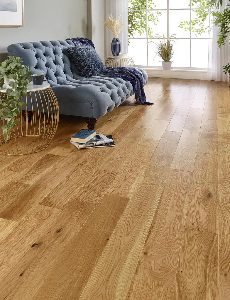Natural Oak UV Lacquered 5/18x125xRL