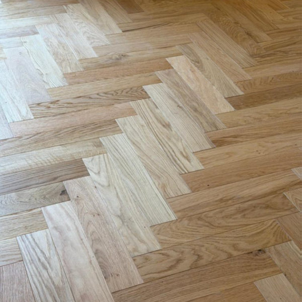 Natural Oak  Brushed Matt Lacquered 3/10x90x600