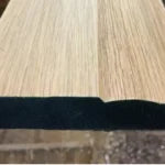 Unfinished Ovolo Solid Oak Skirting