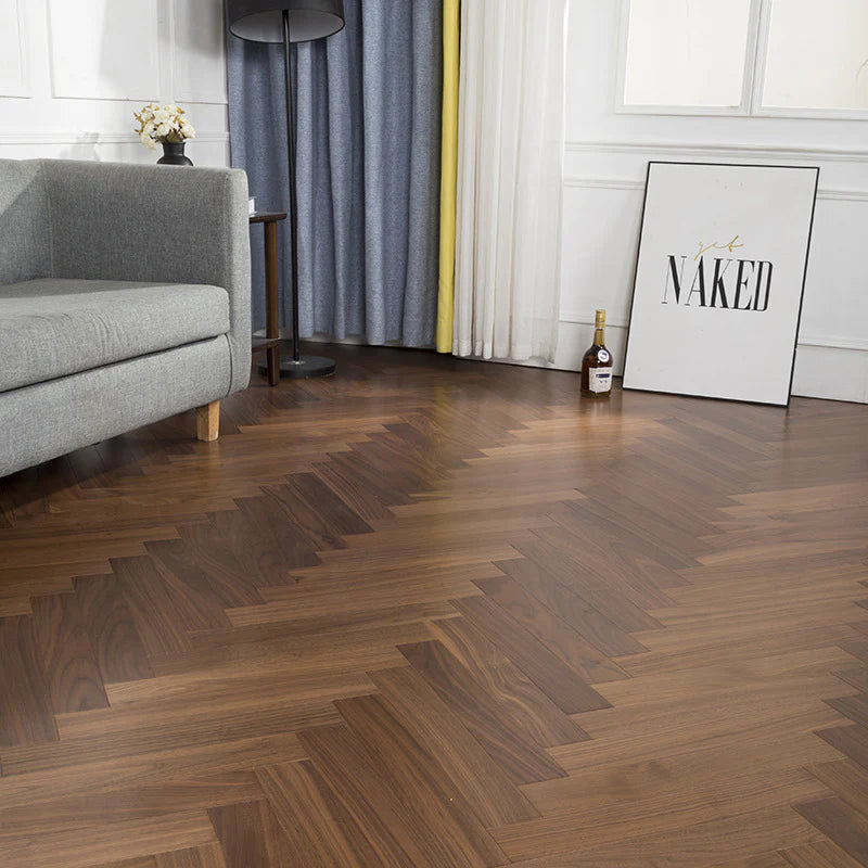 American Black Walnut Parquet UV Oiled 3/14x125x600