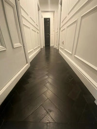 Black Slate Oak Brushed Matt Lacquered 3/10x90x450