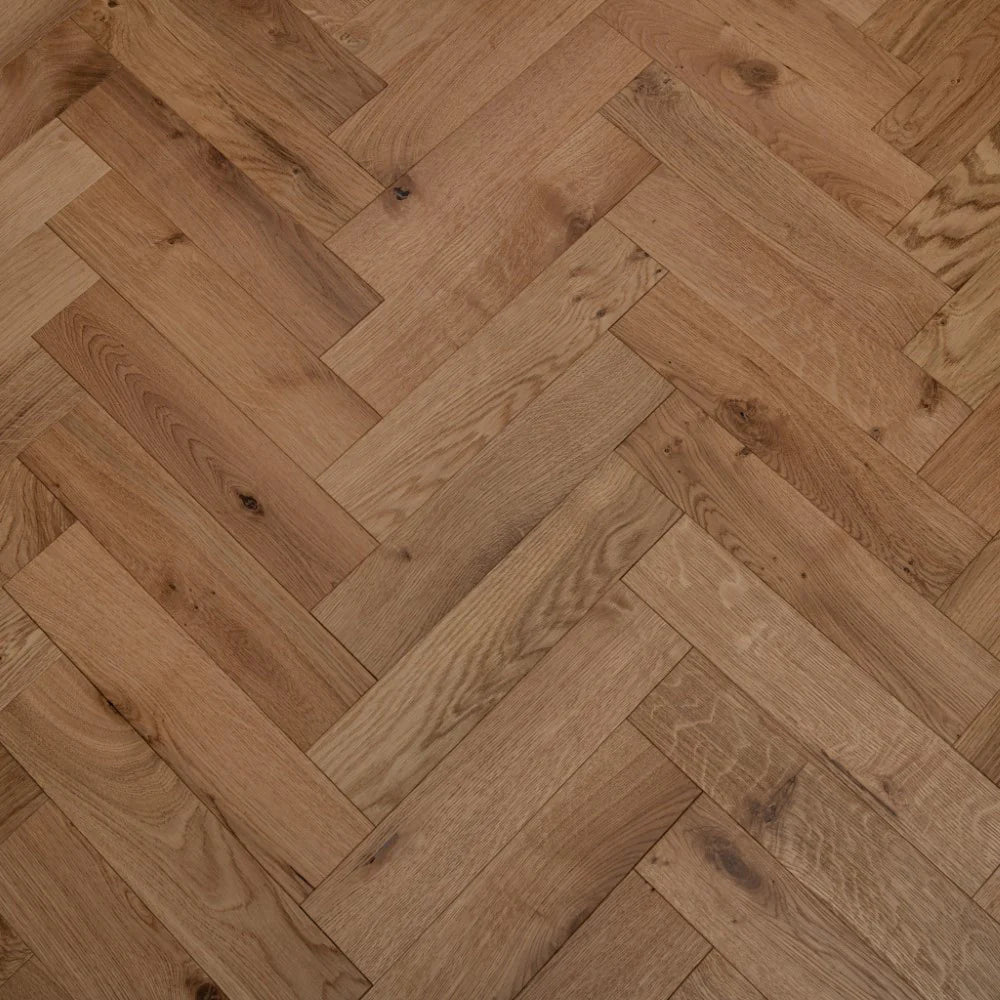 Natural Oak  Brushed & UV Oiled 3/14x90x450