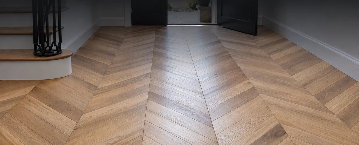 High-quality real wood flooring crafted by flooring experts