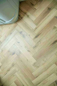 Natural Oak Herringbone SPC Click 0.3/6x126x610