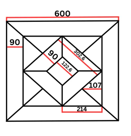 Versailles Dior AB Grade UNFINISHED 4/15x600x600 (Free Sample)