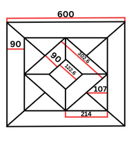 Versailles Dior AB Grade UNFINISHED 4/15x600x600 (Free Sample)