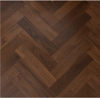 American Black Walnut Parquet UV Oiled 3/14x150x600