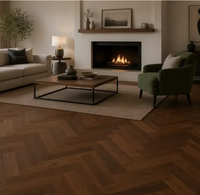 American Black Walnut Parquet UV Oiled 3/14x150x600