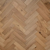 Solid Oak Natural Oak  Brushed Matt Lacquered 90x18x300