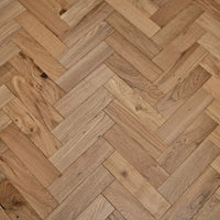 Natural Oak  Brushed Lacquered 3/18x80x300