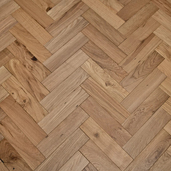 Natural Oak  Brushed Lacquered 3/18x80x300
