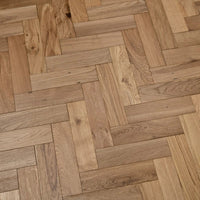 Natural Oak  Brushed Lacquered 3/18x80x300