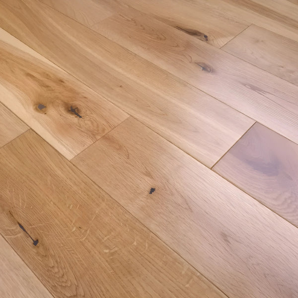 Solid Oak Natural UV Lacquered 125 x 18