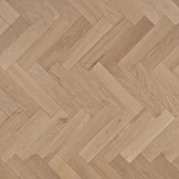 Solid Oak Parquet Rustic Unfinished Square Edged