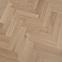 Solid Oak Parquet Rustic Unfinished Square Edged