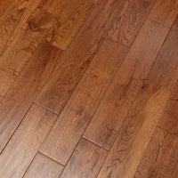Solid Oak Golden Handscraped Matt Lacquered 125 x 18