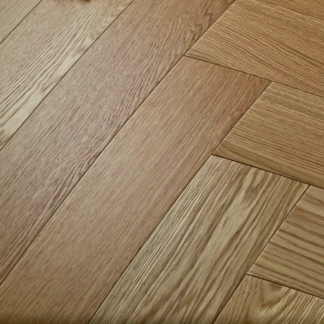 Natural Oak Click Hb Brushed & Laquered 3/14x150x600