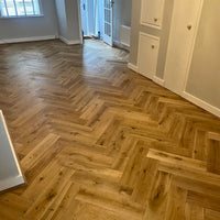 Natural Oak Click Hb Brushed & Laquered 3/14x150x600