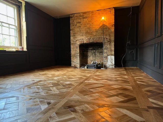Smoked Oak Versailles Brushed & Oiled 4/18x800x800