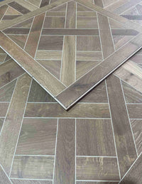 Smoked & White Oak Versailles Brushed & Oiled 4/18x600x600 (Free Sample)