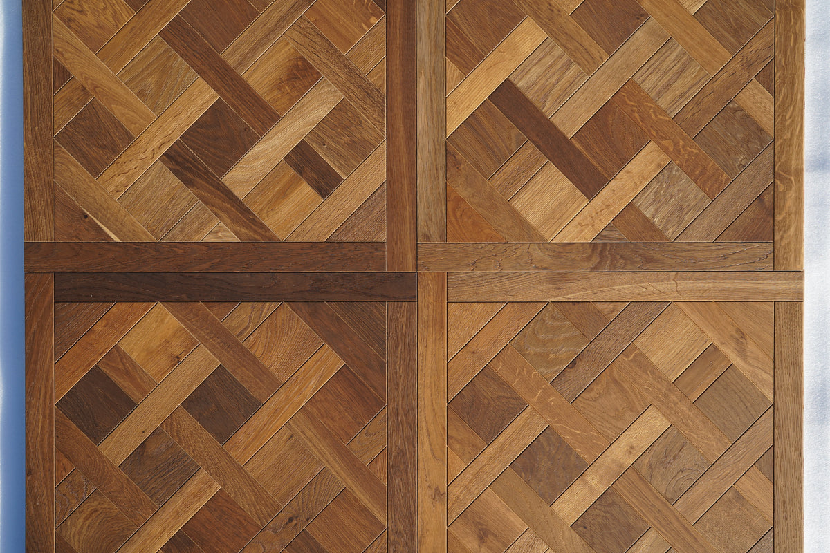Versailles Caramel Smoked Oak  Brushed Oiled  4/15x600x600