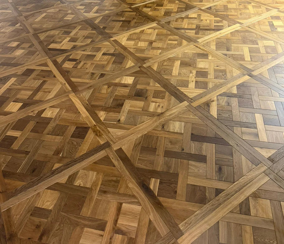 Versailles Caramel Smoked Oak  Brushed Lacquered 4/20x800x800