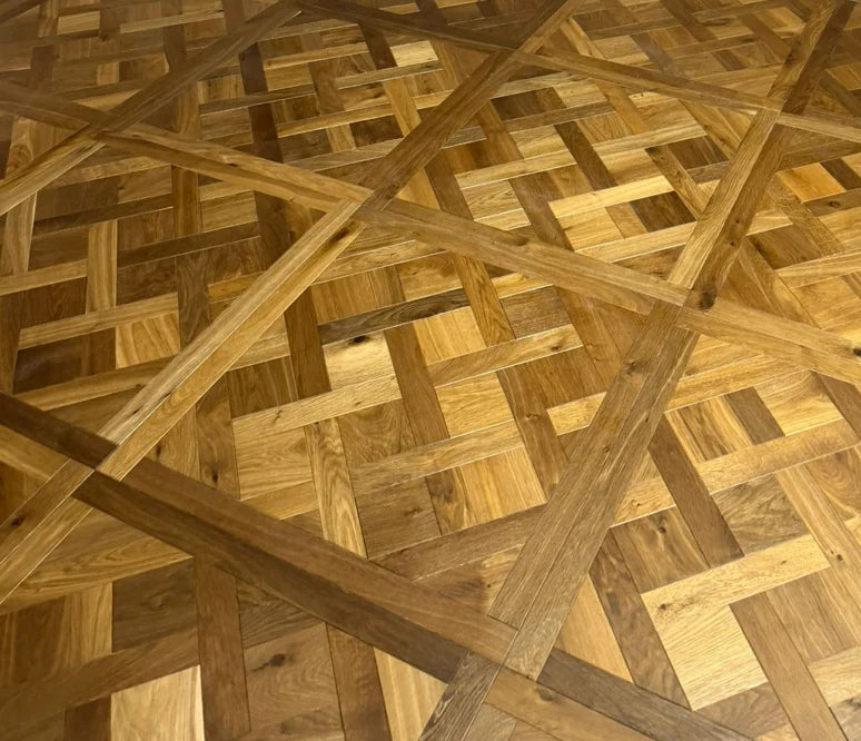 Versailles Caramel Smoked Oak  Brushed Lacquered 4/20x800x800