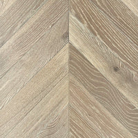 Smoked Grey Oak Chevron Brushed & Oiled 3/14x90x510