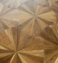 Lotus smoked oak wood panel